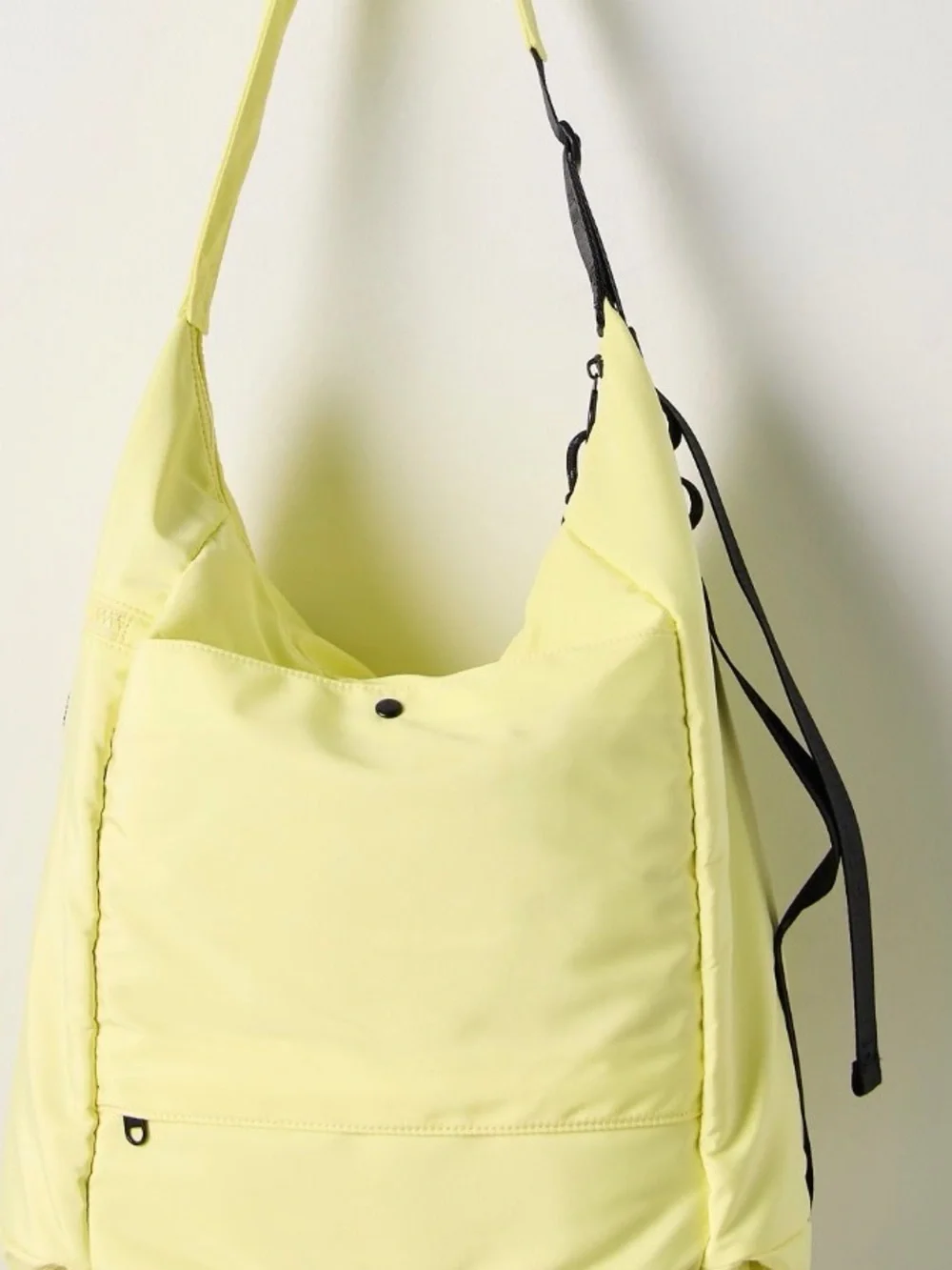 Free People whipped lime Nylon Shoulder Bag